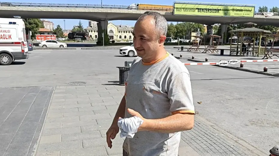 Kayseri’de acemi kasaplar soluğu acil serviste aldı