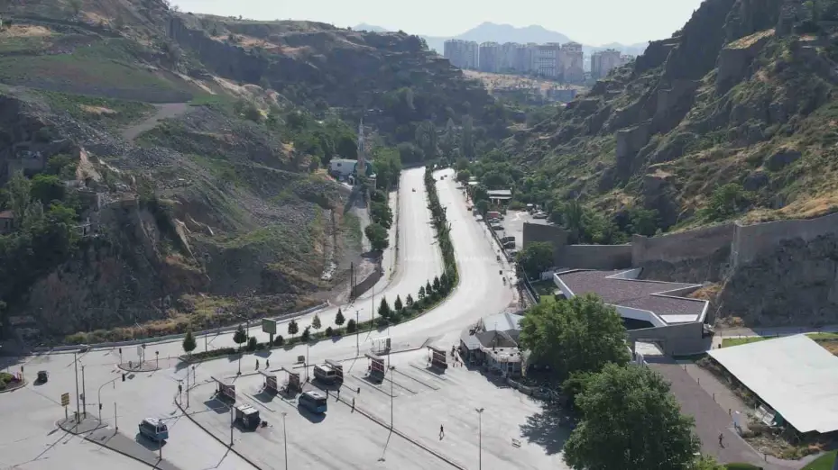 Kurban Bayramında Ankara sokakları boş kaldı