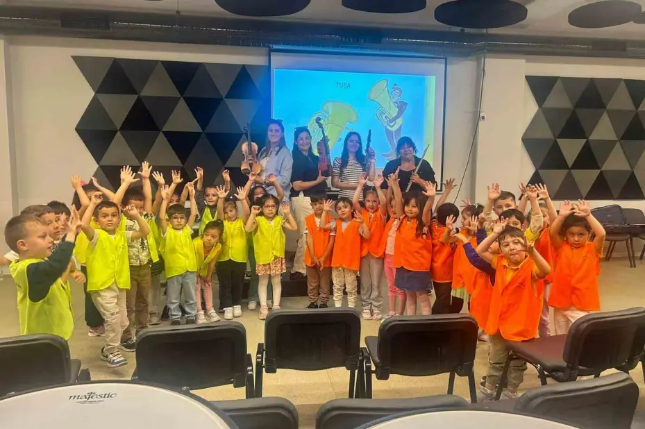 Bu yıl 277 çocuk enstrümanları tanıdı