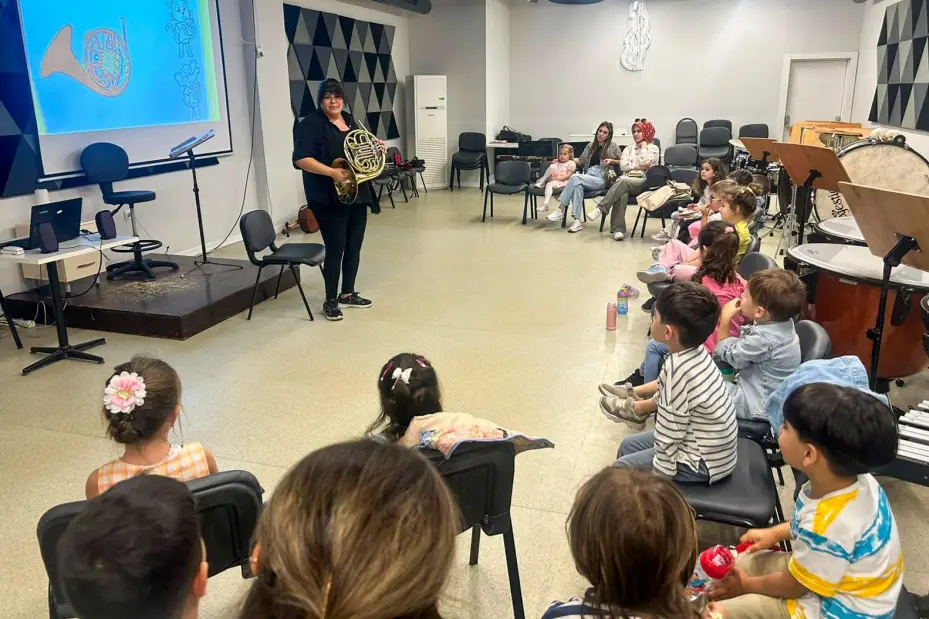Bu yıl 277 çocuk enstrümanları tanıdı