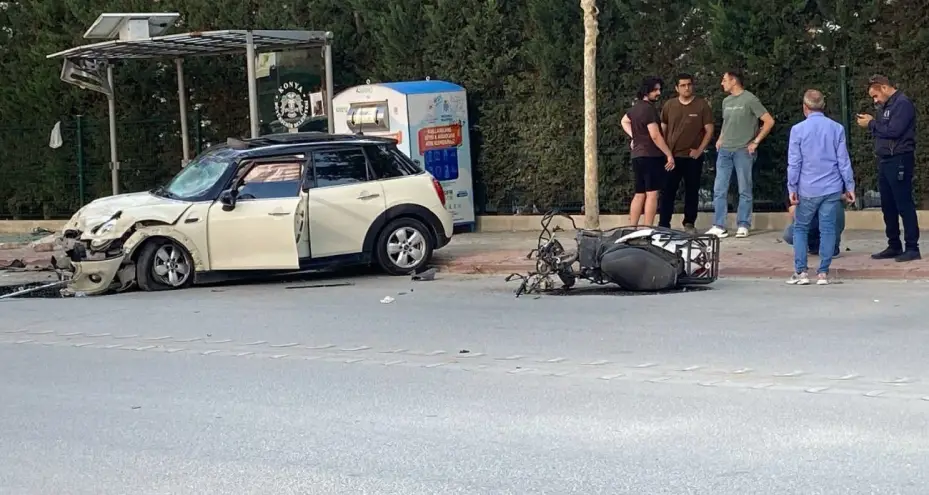 Konya’da motokuryeye çarparak ölümüne sebep olan sürücü tutuklandı