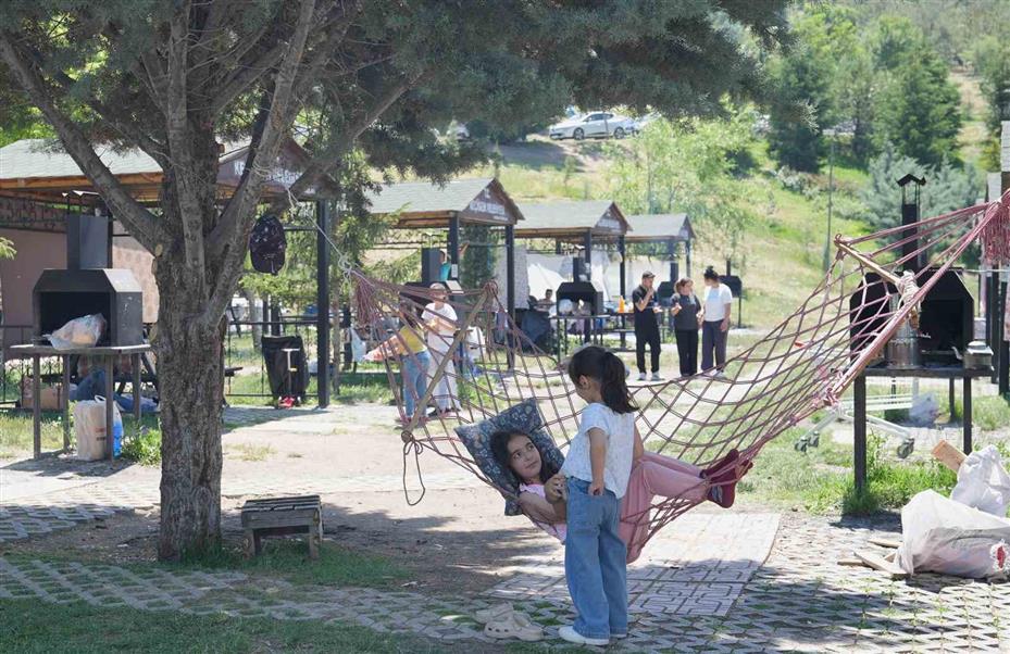 Keçiören’de bayram boyunca mesire alanlarına yoğun ilgi