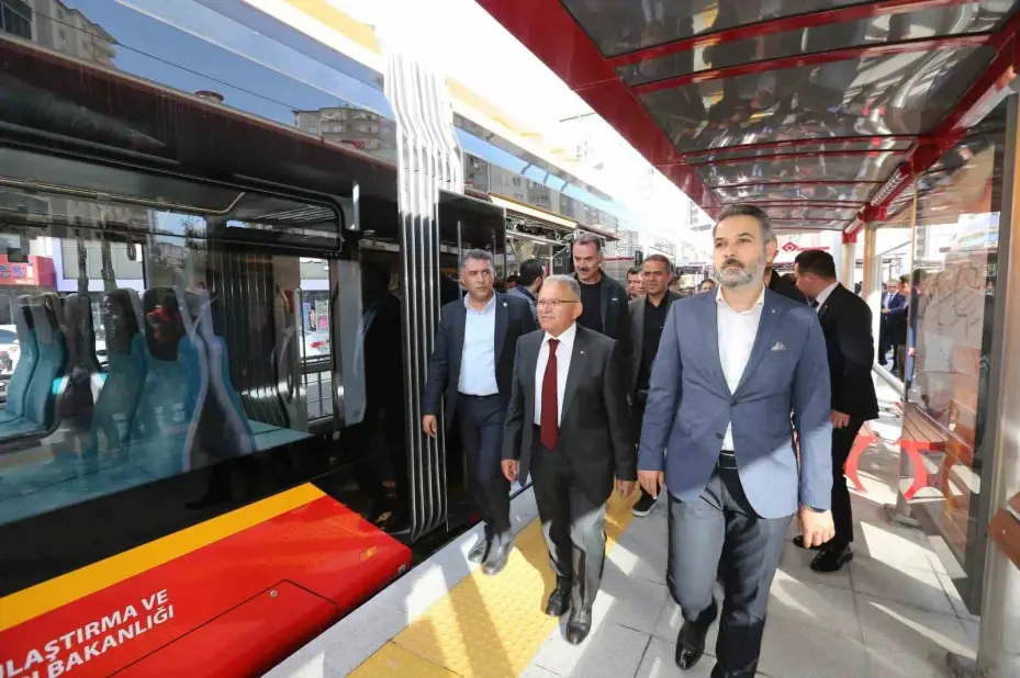 Kayseri büyükşehir, 6 yılda 813 milyon yolcu taşıdı