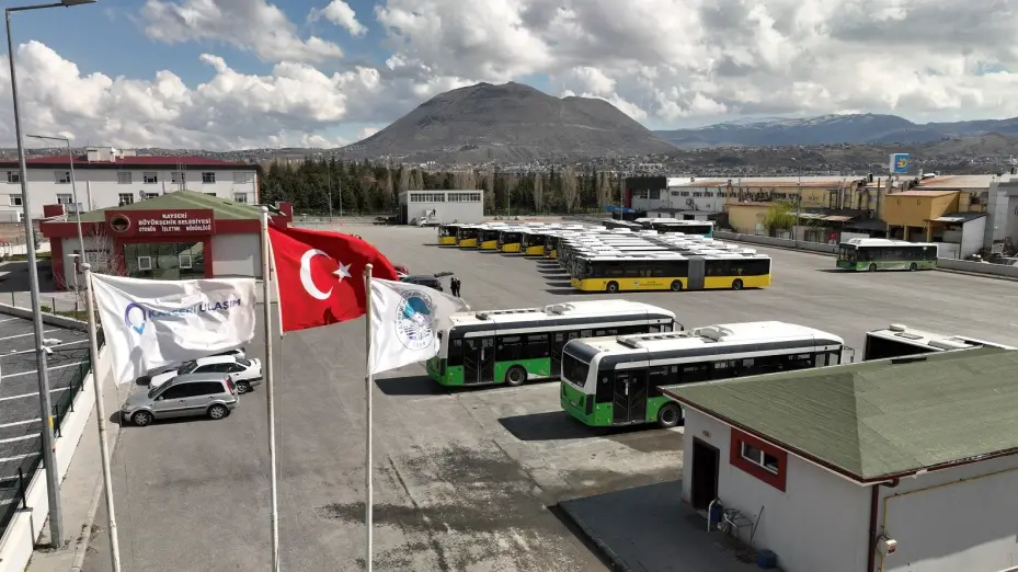 Kayseri büyükşehir, 6 yılda 813 milyon yolcu taşıdı