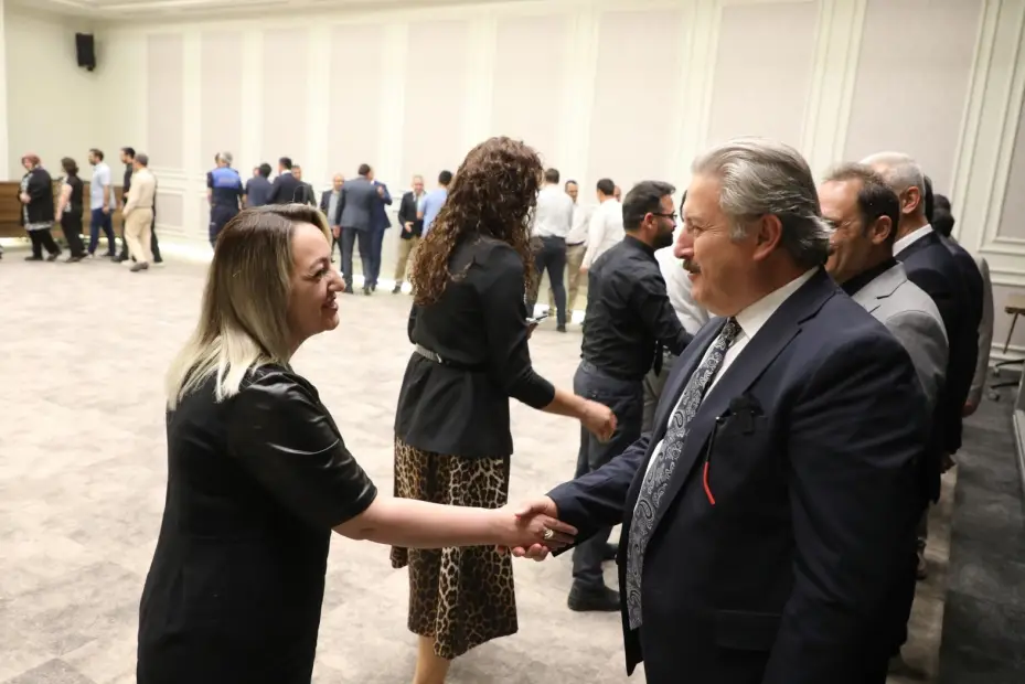 Başkan Palancıoğlu; personel ile bayramlaştı