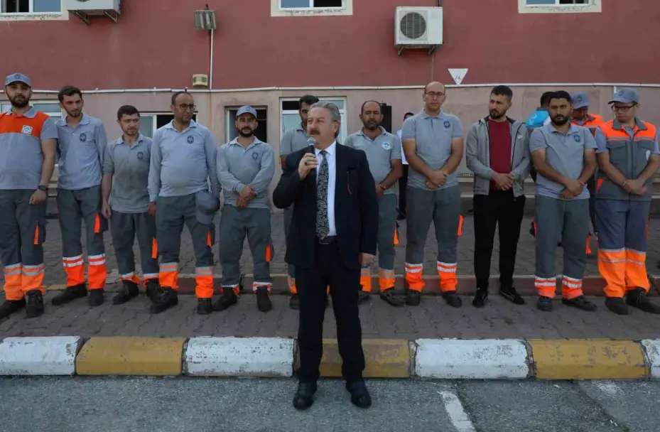 Başkan Palancıoğlu; personel ile bayramlaştı