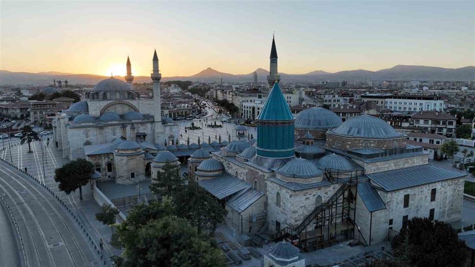 Mevlana Müzesi bayramda 50 binden fazla ziyaretçiyi ağırladı