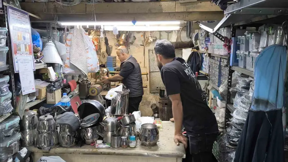Bıçak bileyicileri Kurban Bayramı’ndan memnun