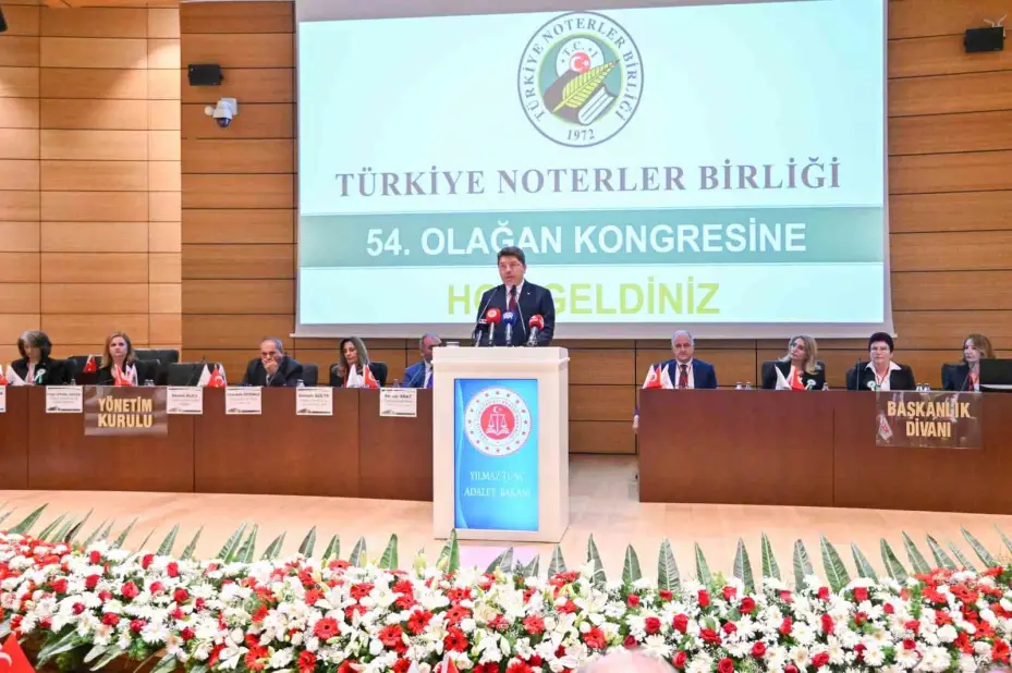 Bakan Tunç: "2002 yılında bin 231 olan noterlik sayısını yüzde 94 artışla 2 bin 385’e çıkardık"