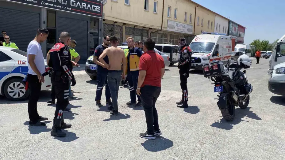 Aksaray’da keser ve sopalı kavga: 1 yaralı