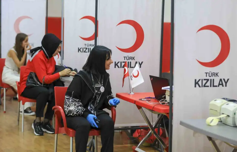 Türk Kızılay, gönüllü kan bağışçısında dünya 3’üncüsü