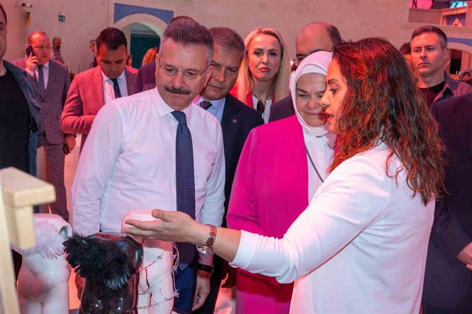 ’Hayat Boyu Öğrenme Yıl Sonu Sergisi’nin açılış töreni yapıldı