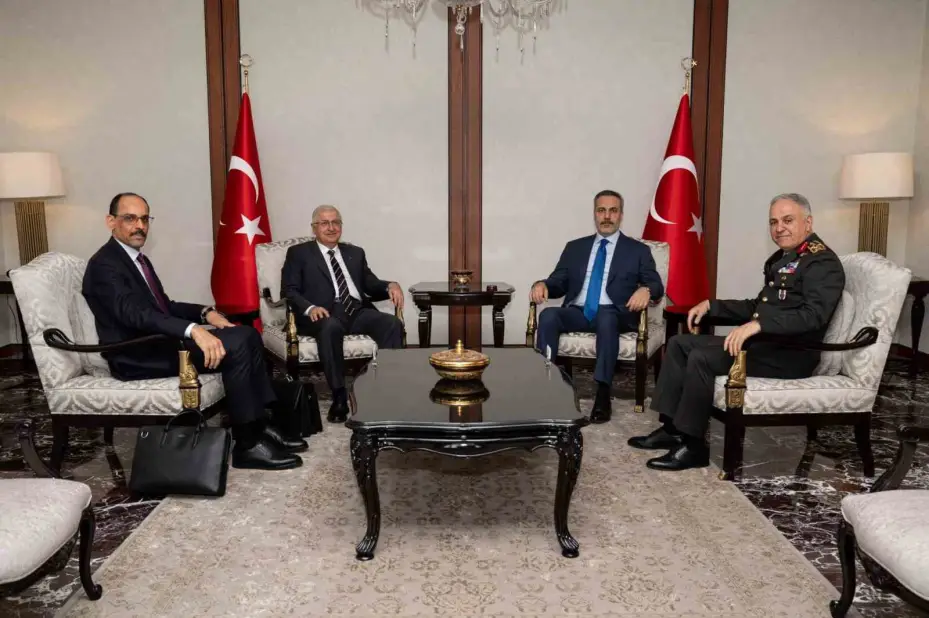Bakan Güler, Bakan Fidan ve MİT Başkanı Kalın, son bölgesel gelişmeleri ele aldı