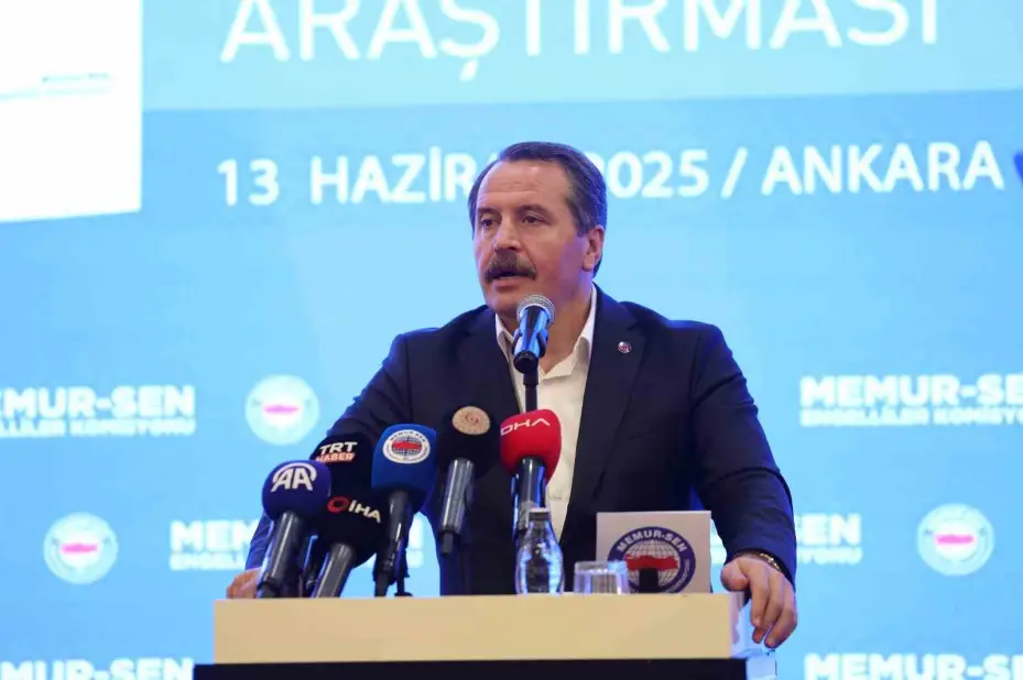Memur-Sen Genel Başkanı Yalçın: "Gelir vergisinde engelli kamu görevlileri için muafiyet tamamen sağlanmalıdır"