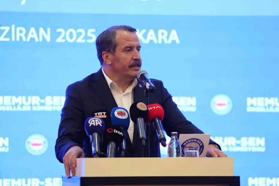 Memur-Sen Genel Başkanı Yalçın: "Gelir vergisinde engelli kamu görevlileri için muafiyet tamamen sağlanmalıdır"