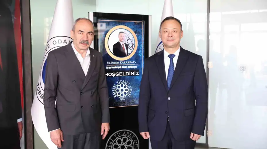 Kırgızistan ve Güney Afrika Büyükelçilerinden KTO’ya ziyaret