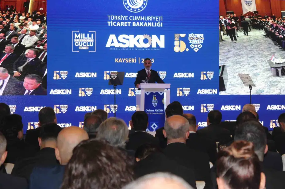ASKON Genel Başkanı Aydın: "Müreffeh yarınlara ulaşmak için her zamankinden daha çok çalışacağız"