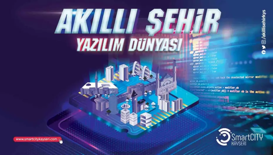 Kayseri; akıllı şehircilikte örnek oluyor