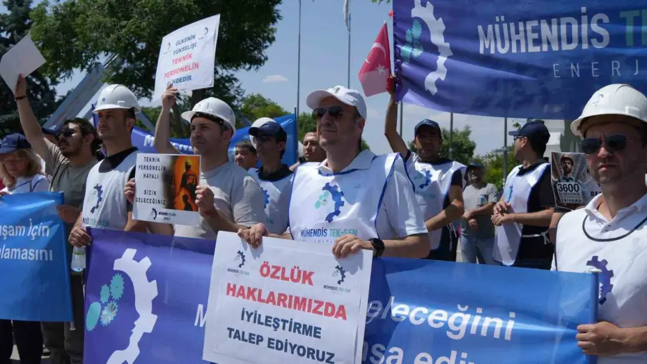 Mühendis TEK - SEN Enerji Sendikası Başkanı Güler: "Tüm haklarımızı savunan meslek kanunun acilen çıkartılmasını talep ediyoruz"