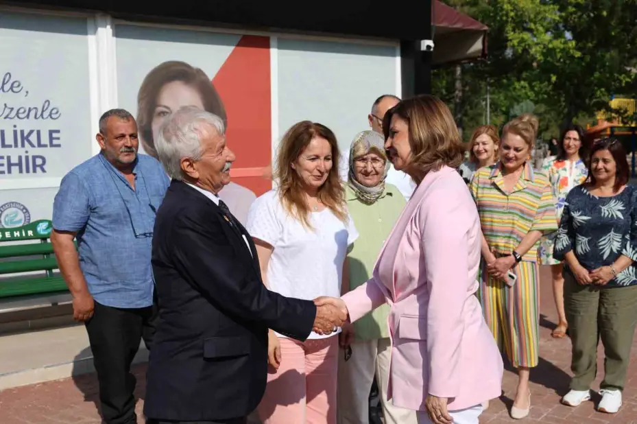 Başkan Ünlüce Babalar Günü’nde şehit ve gazi babalarını ile buluştu