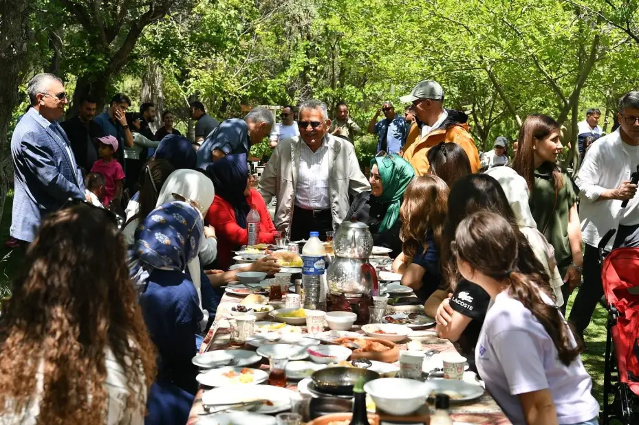 Kayseri protokolü Soğanlı Vadisi’nde buluştu