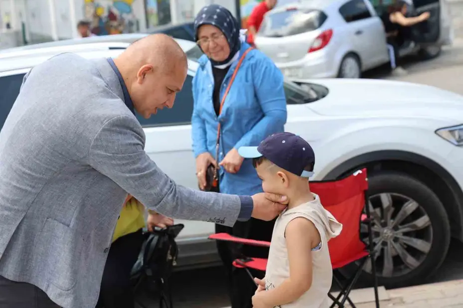 Başkan Önal’dan LGS’ye giren öğrencilere moral ziyareti
