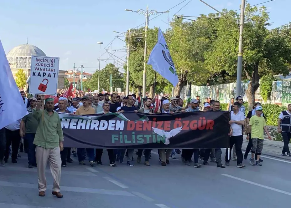 Konya’da "Gazze İçin Küresel Vicdan Yürüyüşü"