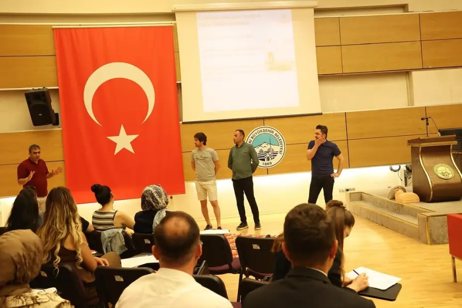Spor A.Ş. personeline ilk yardım eğitimi verildi