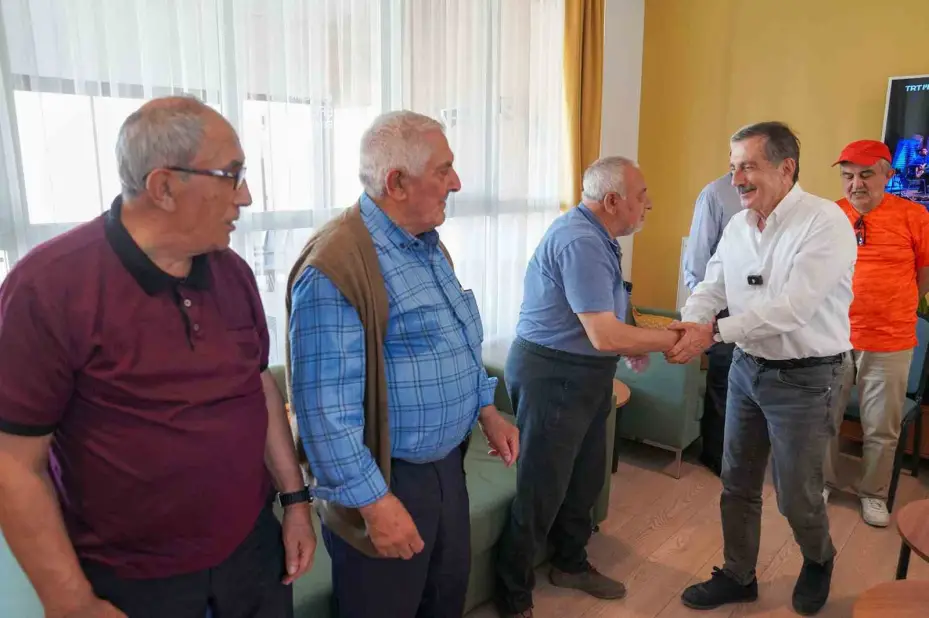 Başkan Ataç’tan Babalar Günü ziyareti