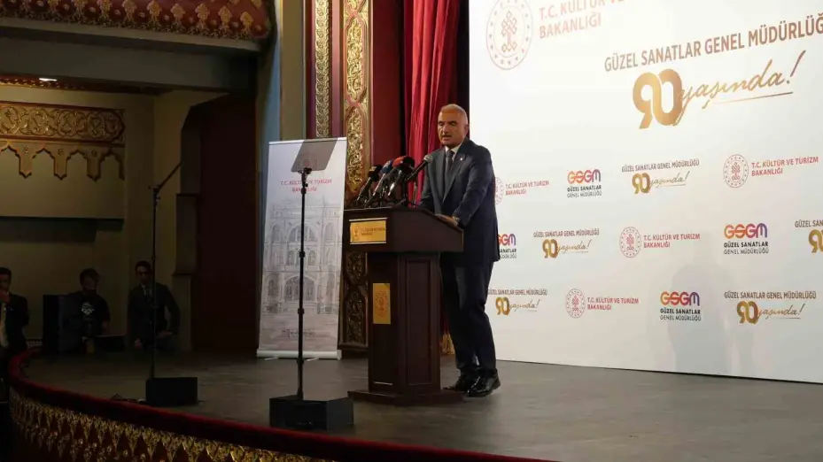 Bakan Ersoy: "Kültür ve sanatla daha güçlü bir Türkiye hedefi doğrultusunda çalışmaya devam edeceğiz"