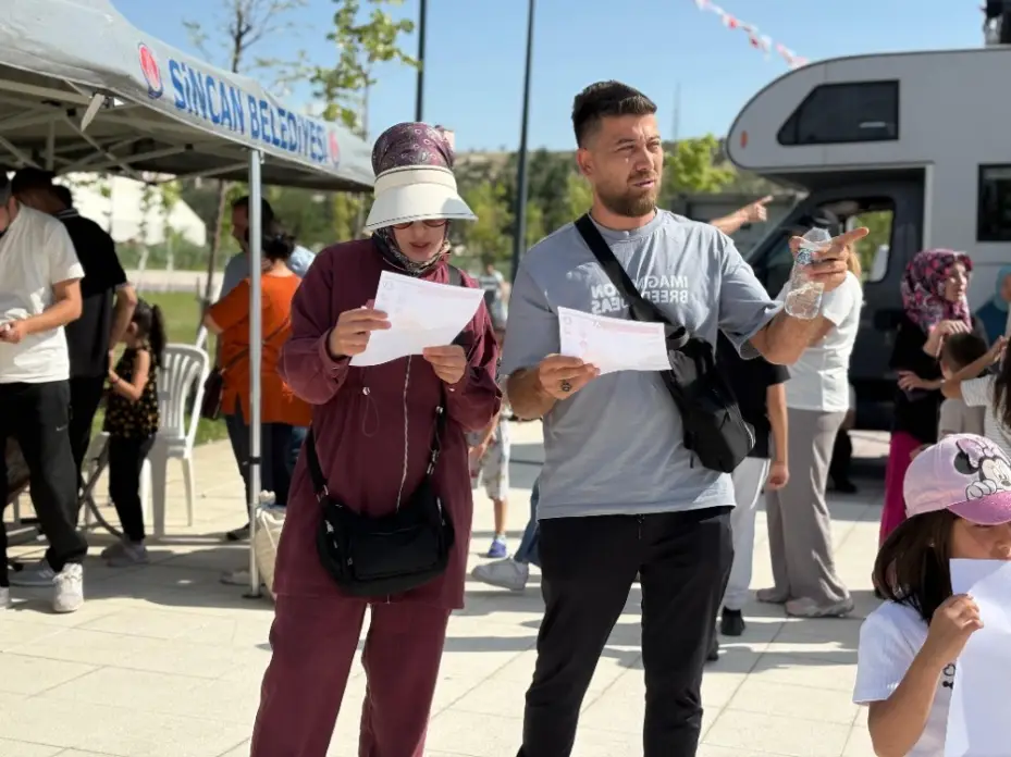 Sincan Park’ta Babalar Günü’ne özel oryantiring etkinliği