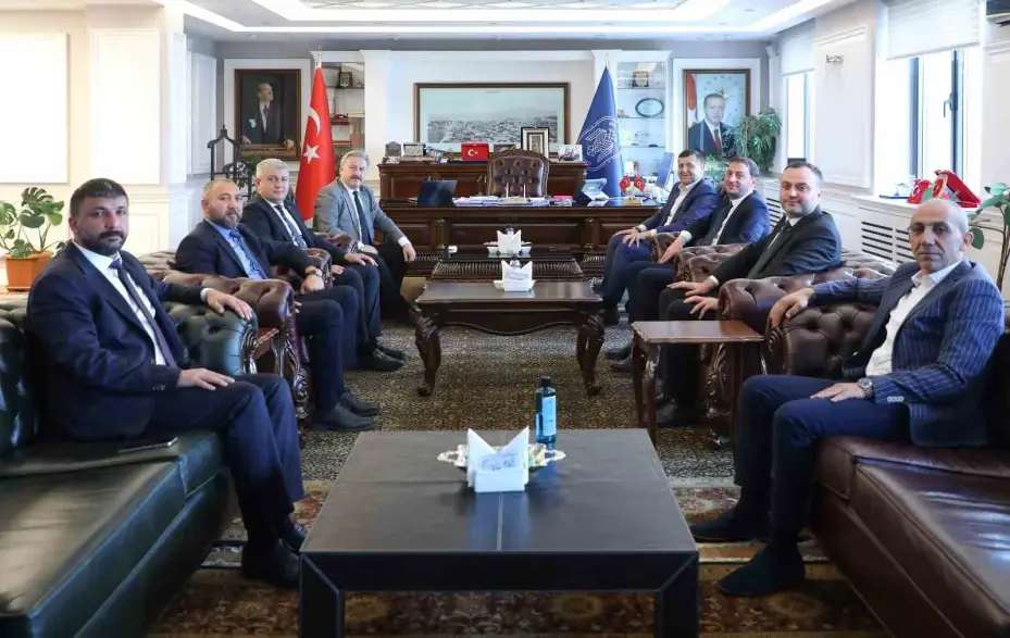 Başkan Palancıoğlu Cumhur İttifakı’nı ağırladı