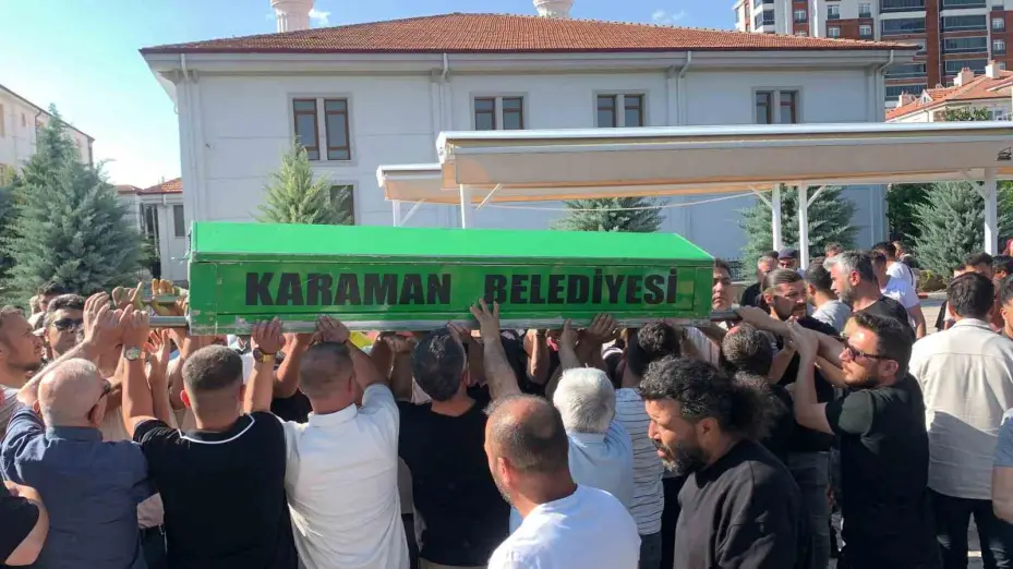Kazada ölen motor tutkunu adam toprağa verildi