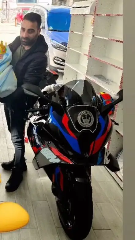 Kazada ölen motor tutkunu adam toprağa verildi