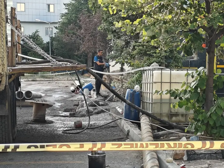 Sondaj kuyusuna düşen işçi hayatını kaybetti
