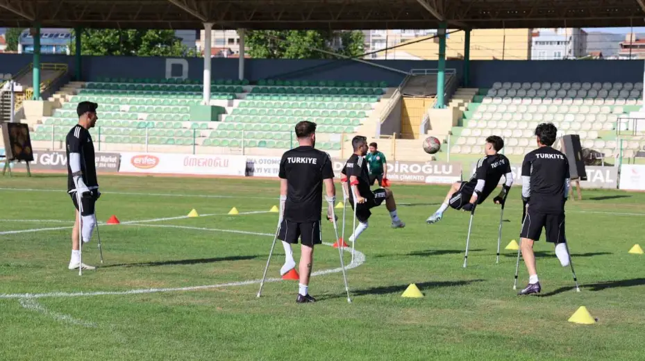 Ampute Milli Takımı Kırşehir’de kampa girdi