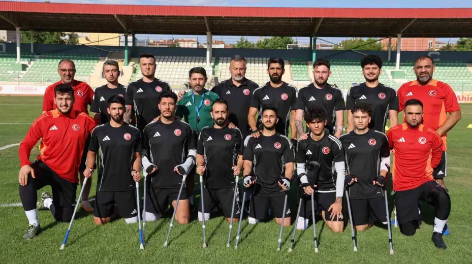 Ampute Milli Takımı Kırşehir’de kampa girdi