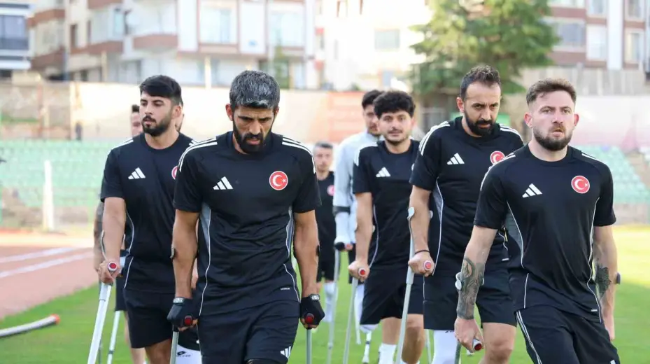 Ampute Milli Takımı Kırşehir’de kampa girdi