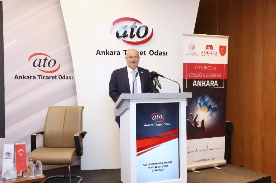 ATO Başkanı Baran: "Hedefimiz Ankara’yı sağlıkta dünya ligine taşımak"