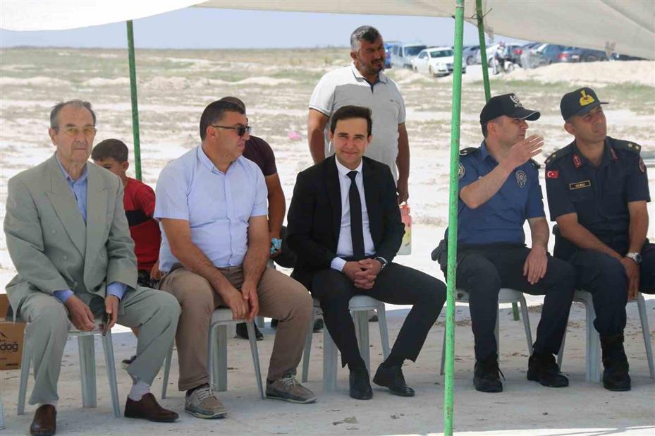 Tuz Gölü’nde öğrencilerin bocce heyecanı
