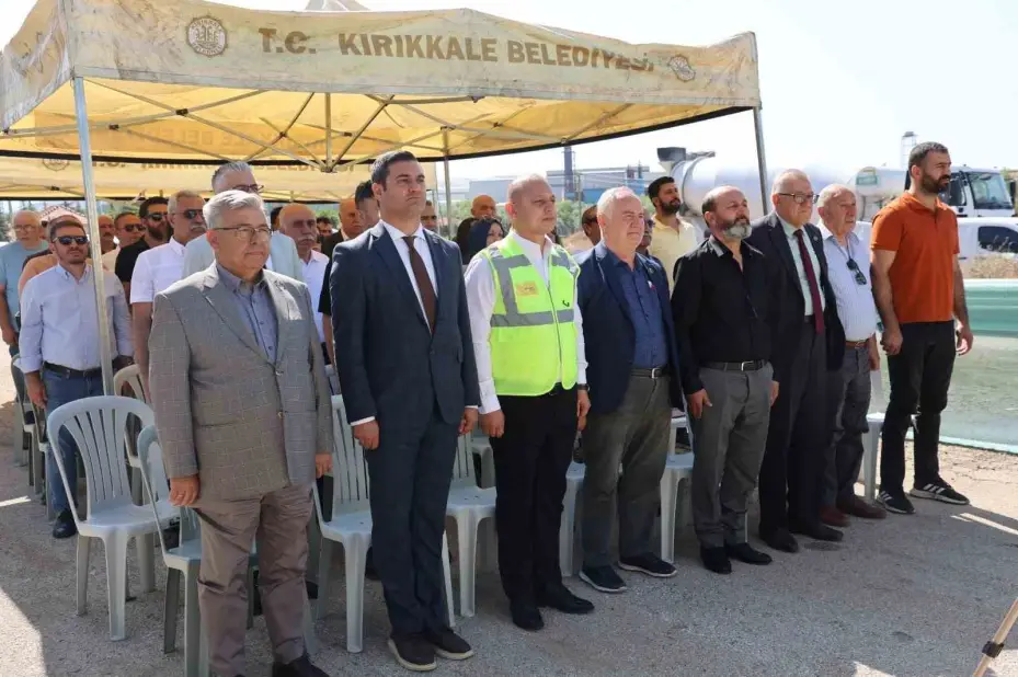 Kırıkkale’de gasilhane ve mezarlık hizmet binasının temeli atıldı