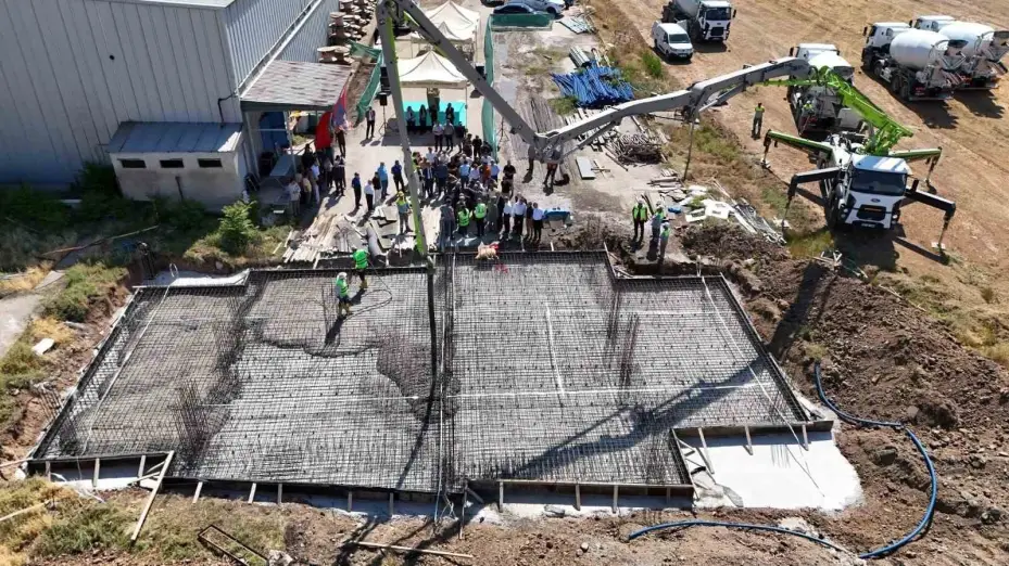 Kırıkkale’de gasilhane ve mezarlık hizmet binasının temeli atıldı