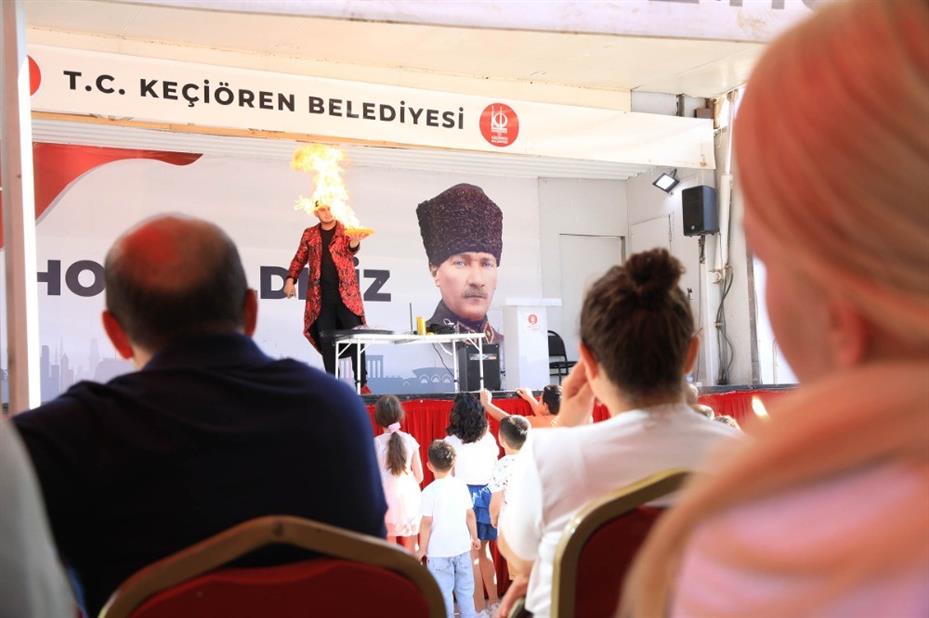 Keçiören’deki çocuk gelişim merkezlerinde mezuniyet gösterisi