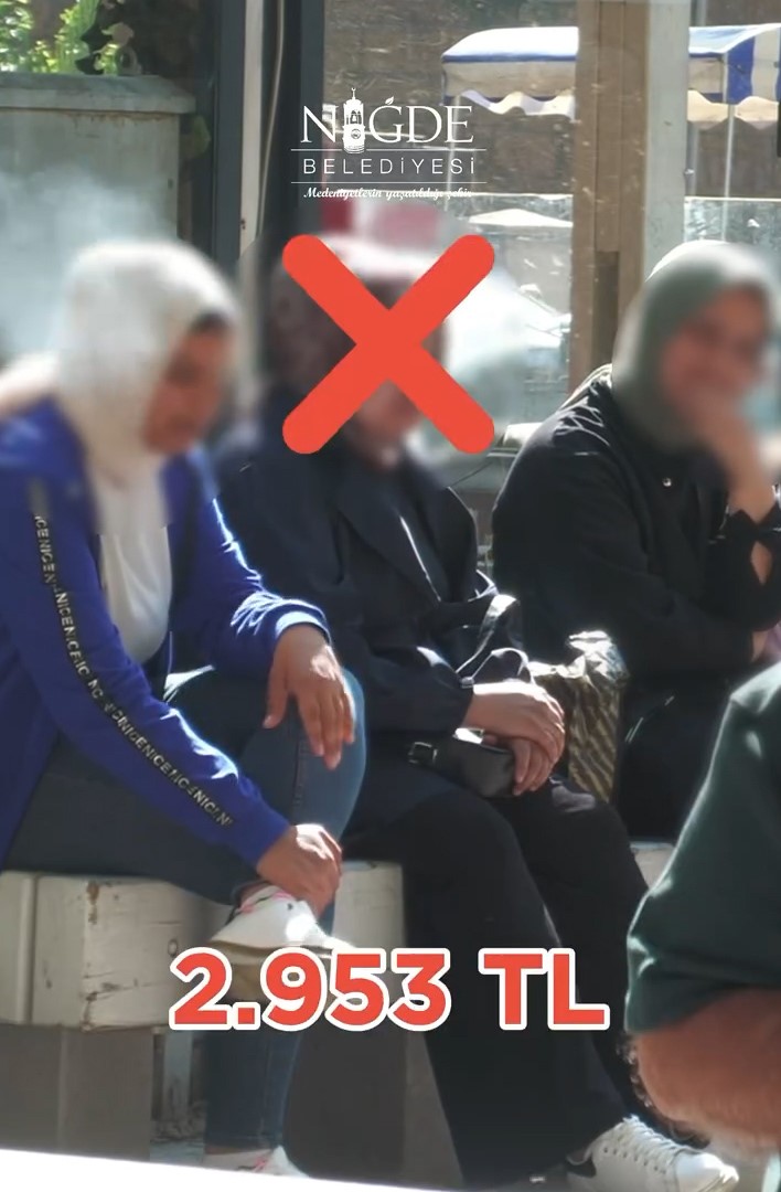 Niğde’de çöpünü yere atanlar 2 bin 953 TL ceza ödeyecek