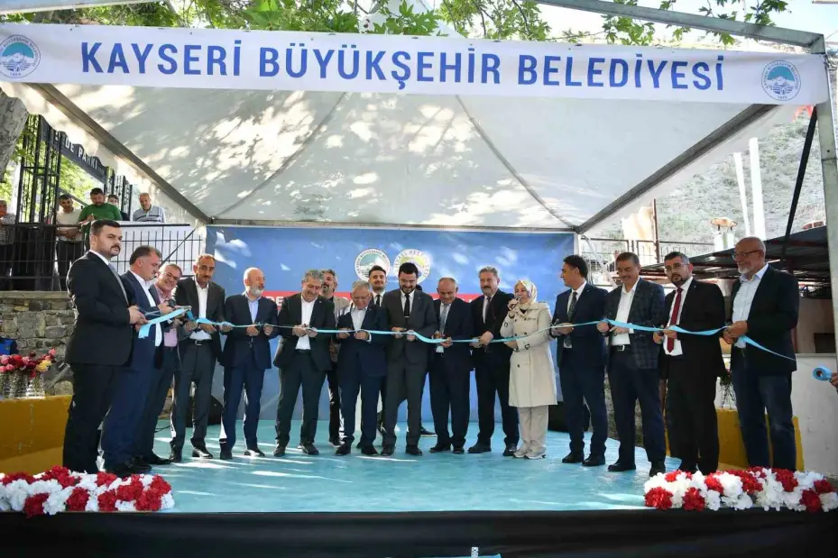 Yahyalı’da 72 milyon TL’lik Grup Yol Projesi hizmete açıldı