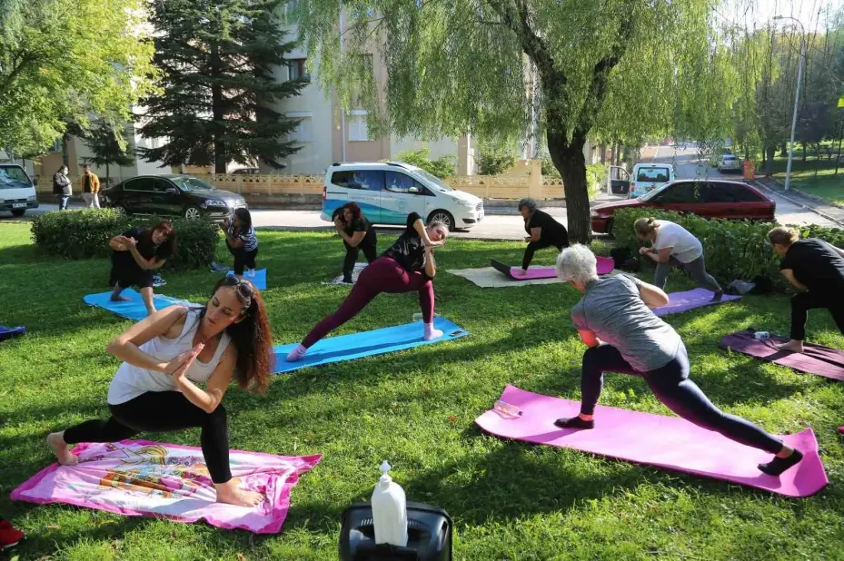 Parklarda spor etkinlikleri başlıyor