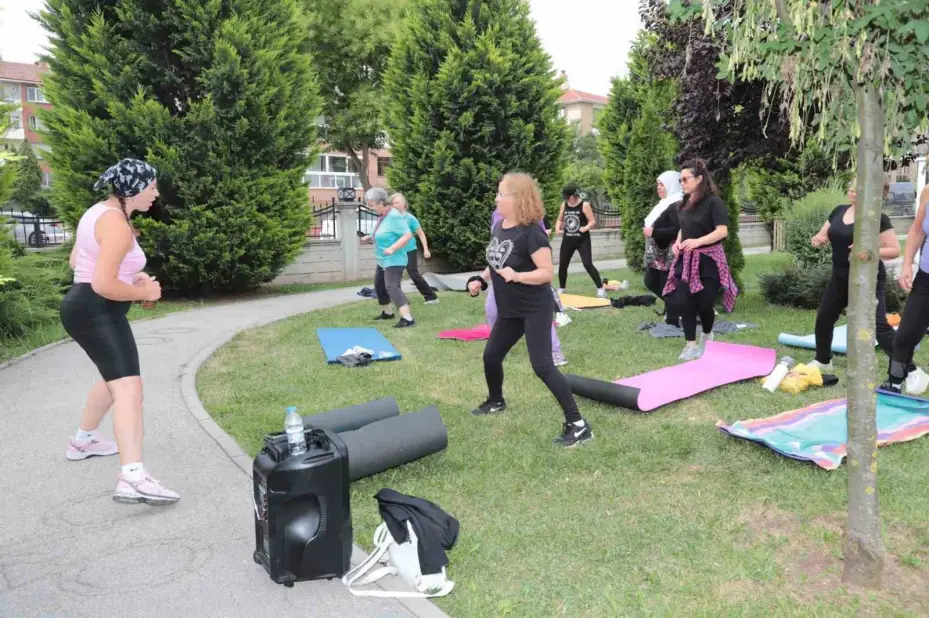 Parklarda spor etkinlikleri başlıyor