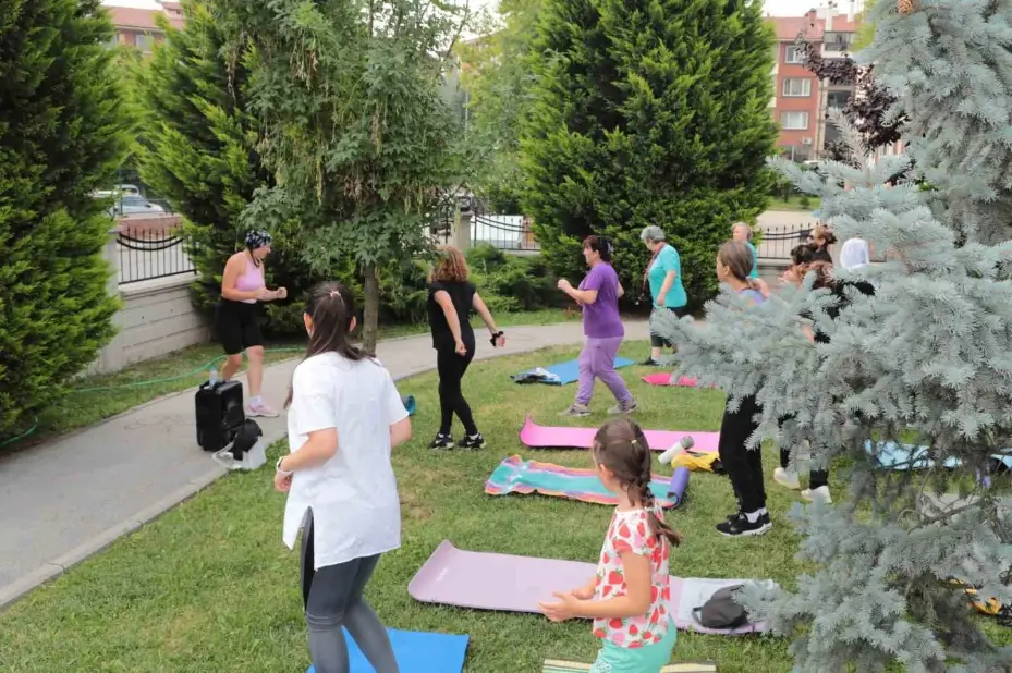 Parklarda spor etkinlikleri başlıyor