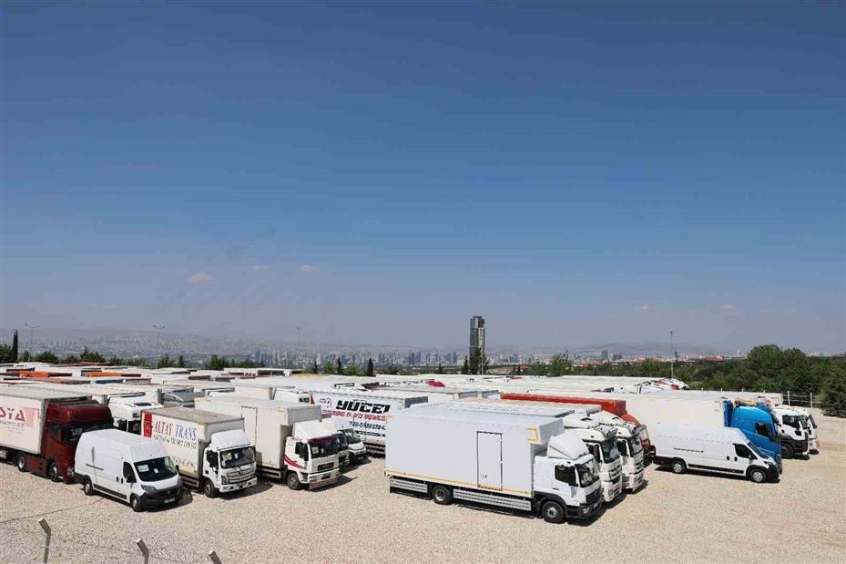YKS soru kitapçıklarını taşıyan 528 nakliye aracı, 250 sınav merkezine doğru yola çıktı
