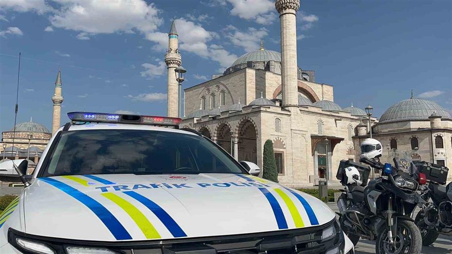Konya’da trafik ekiplerinden YKS tedbirleri